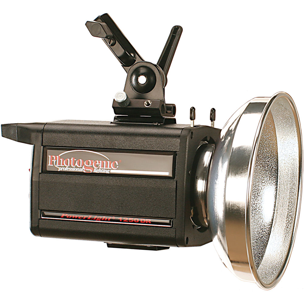 Photogenic Monolight PL1250DRT 500W/s con Luz de Modelado de 250W, Montaje Superior, Recic