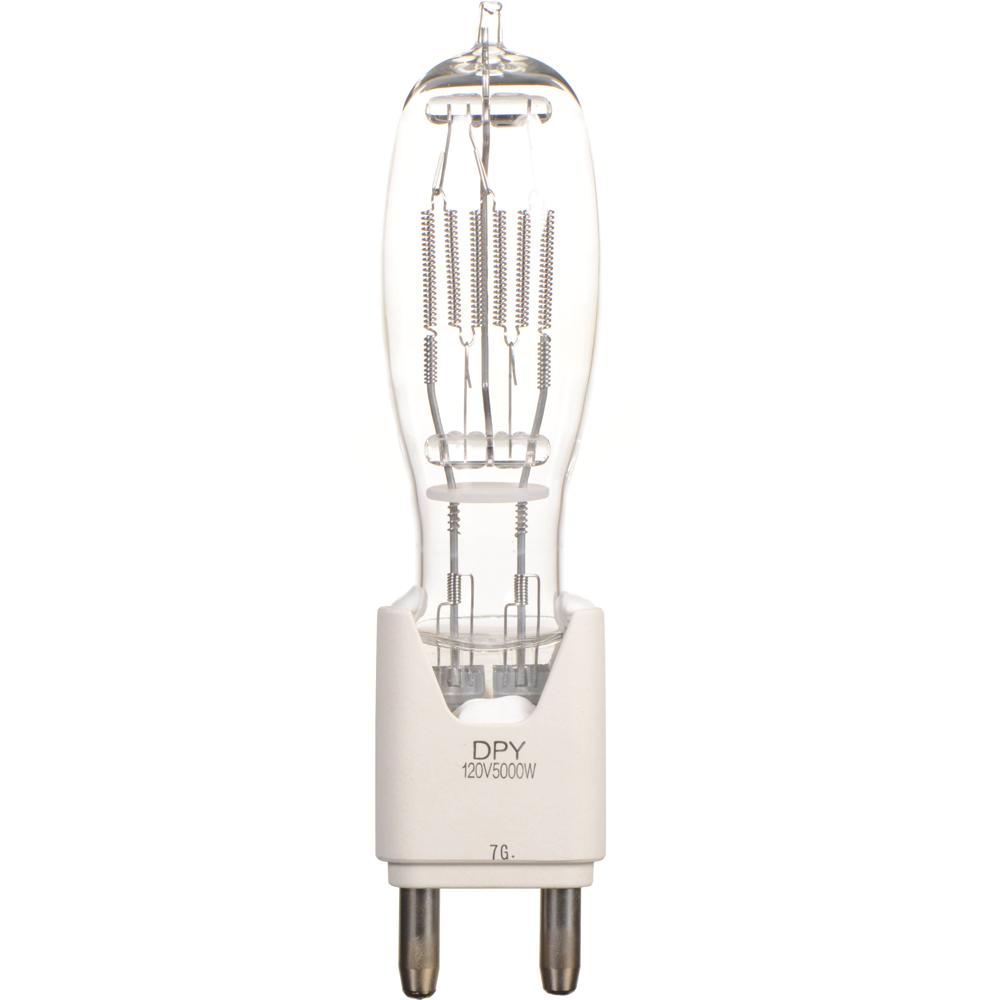Ushio Lámpara DPY 5,000W 120V Halógena Tungsteno G38 3200K