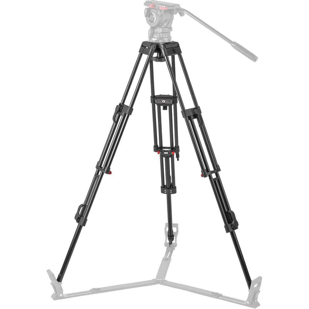 Sachtler Tripode ENG DA-100 2D de Aluminio con Capacidad de Carga de 35 kg y Altura Máxim