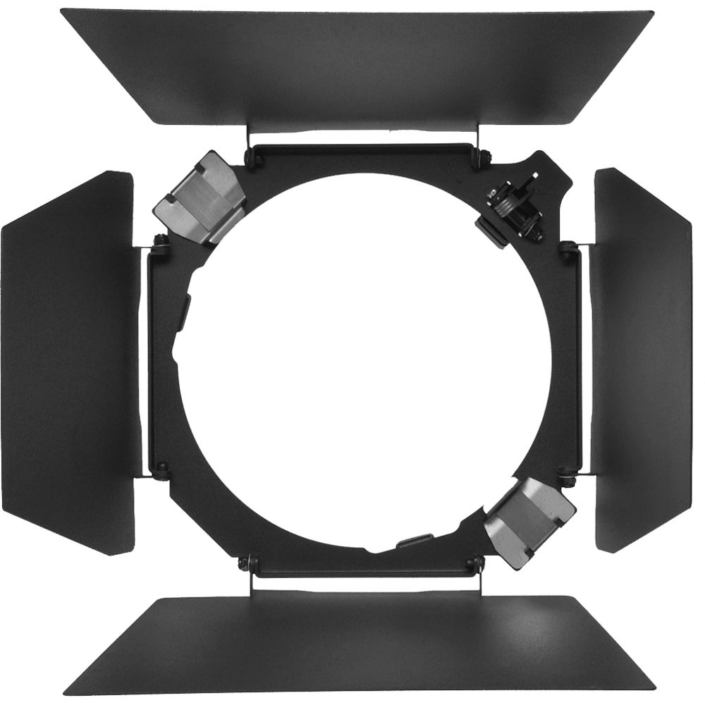 Hensel 4-Leaf Barndoor Set con Soporte para Filtros para Reflector de 7.0""