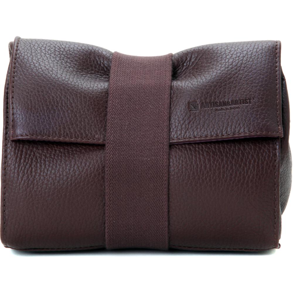 Artisan & Artist ACAM-78 Funda de Cuero Suave para Cámara Mirrorless - Color Marrón, Cie