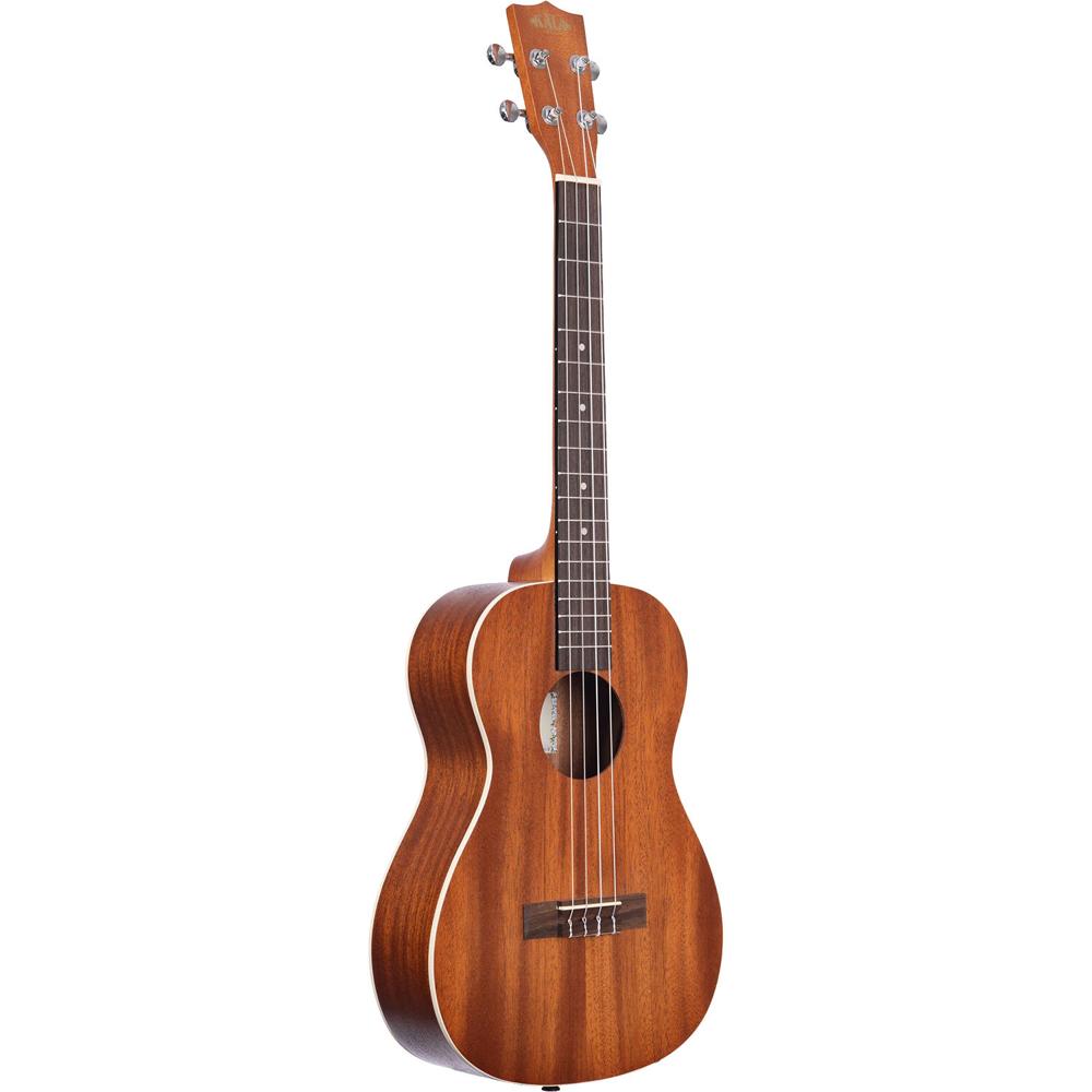 KALA Ukulele Barítono Satin Mahogany con Cuerpo de Caoba, Diapasón de Palisandro, 4 Cuer