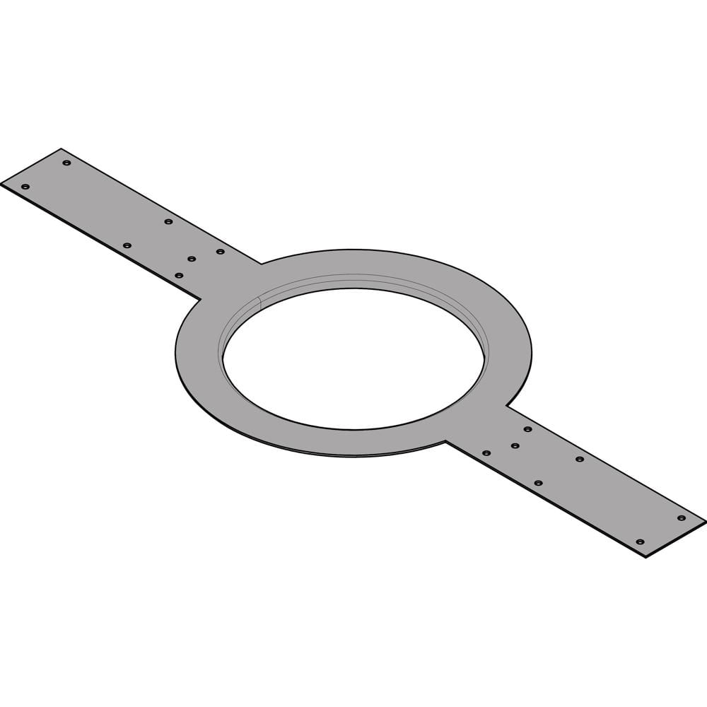 QSC Soporte de Anillo de Barro Flangeado para Altavoz AC-C4T (Paquete de 6)