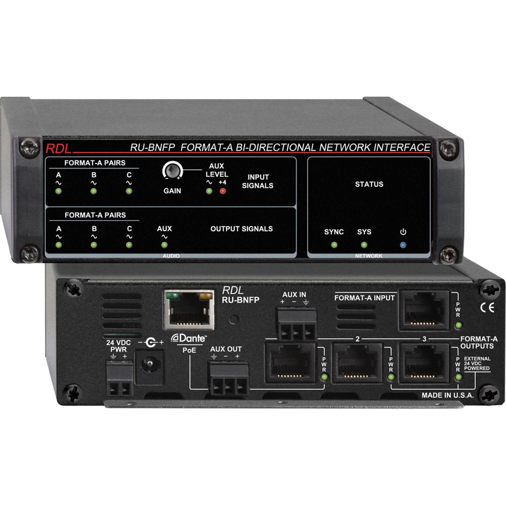 RDL Interface de Red Bi-Direccional RU-BNFP Format-A con PoE