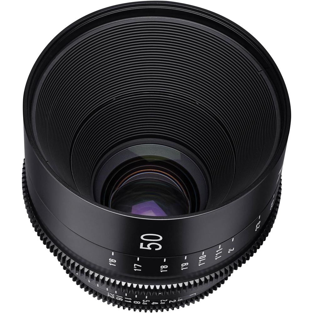 Rokinon Xeen 50mm T1.5 Lente para Montura Micro Cuatro Tercios - Diseño de Enfoque Intern
