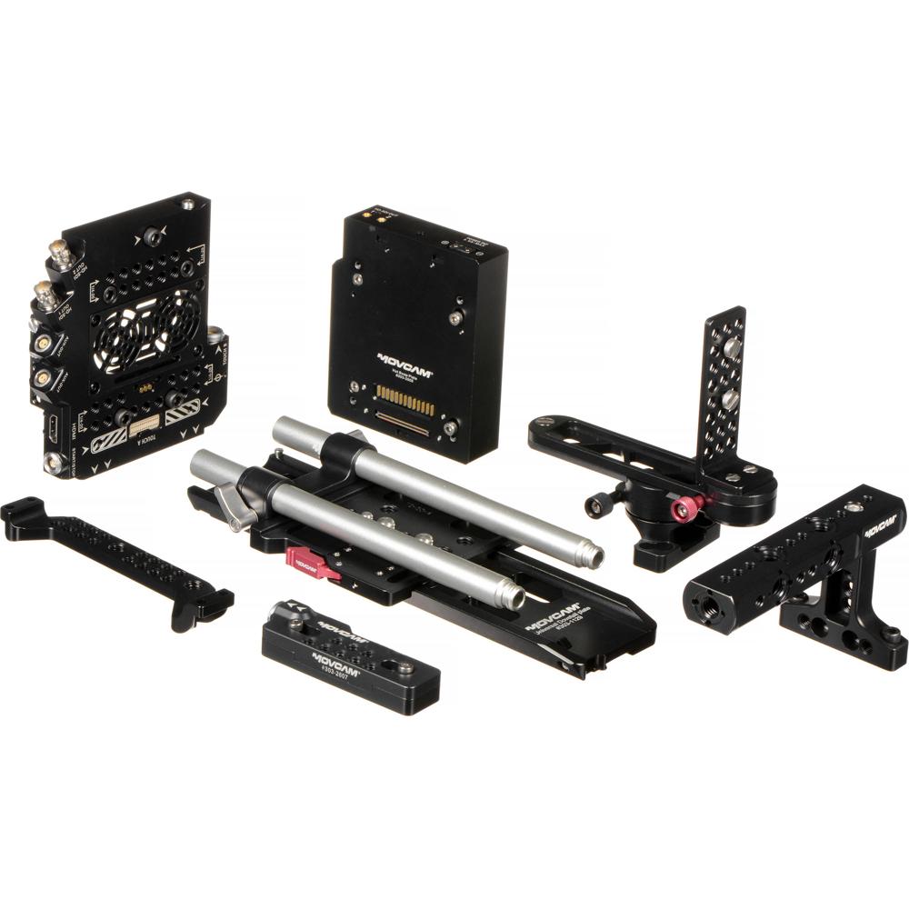 Movcam DSMC2 Studio Kit - Kit de cine para cámara RED con Multi-Function Top Plate, Hot-S