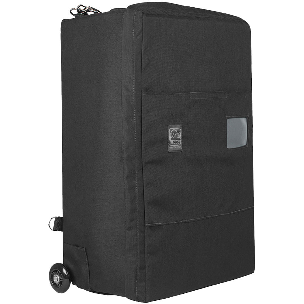 PortaBrace BK-4BOR Mochila para Cámara con Ruedas - Color Negro, Estructura Rígida, Divi
