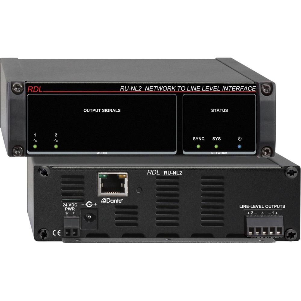 RDL Interface de Red a Línea de Nivel RU-NL2 (Dos Canales)