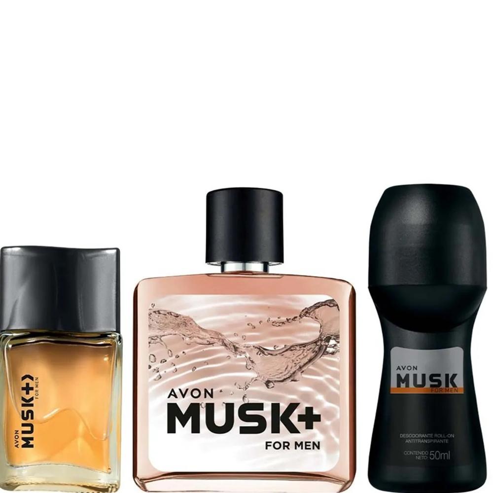 Musk For Men avon aroma masculino perfume x3