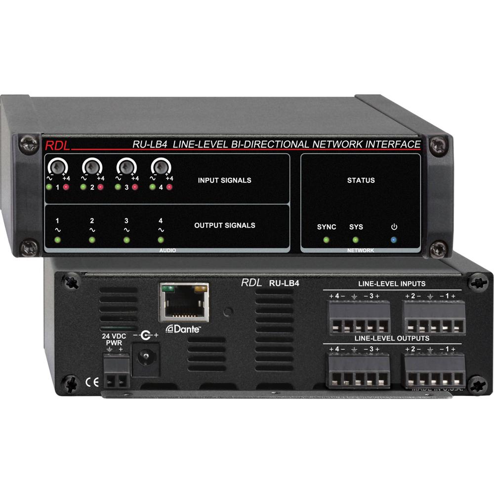 RDL Interface de Red Bi-Direccional de Nivel de Línea RU-LB4 (Cuatro Señales)