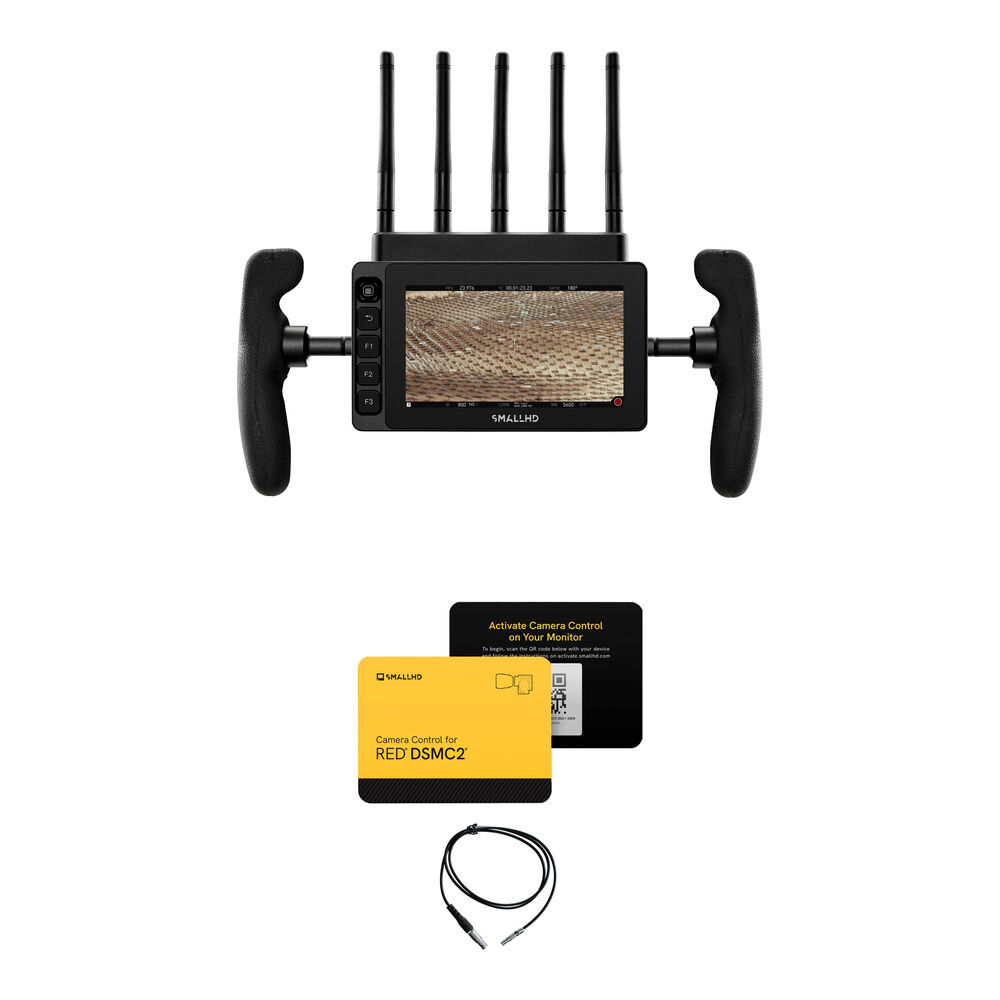 SmallHD ULTRA 5 Bolt 6 RX 750 Monitor con Kit de Control para RED DSMC2 - Pantalla Táctil