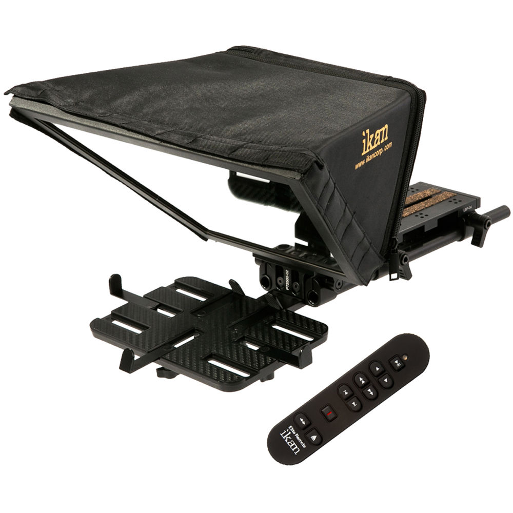 ikan Teleprompter Elite Large Kit para Tablet de 9 a 12"" con Control Remoto Bluetooth