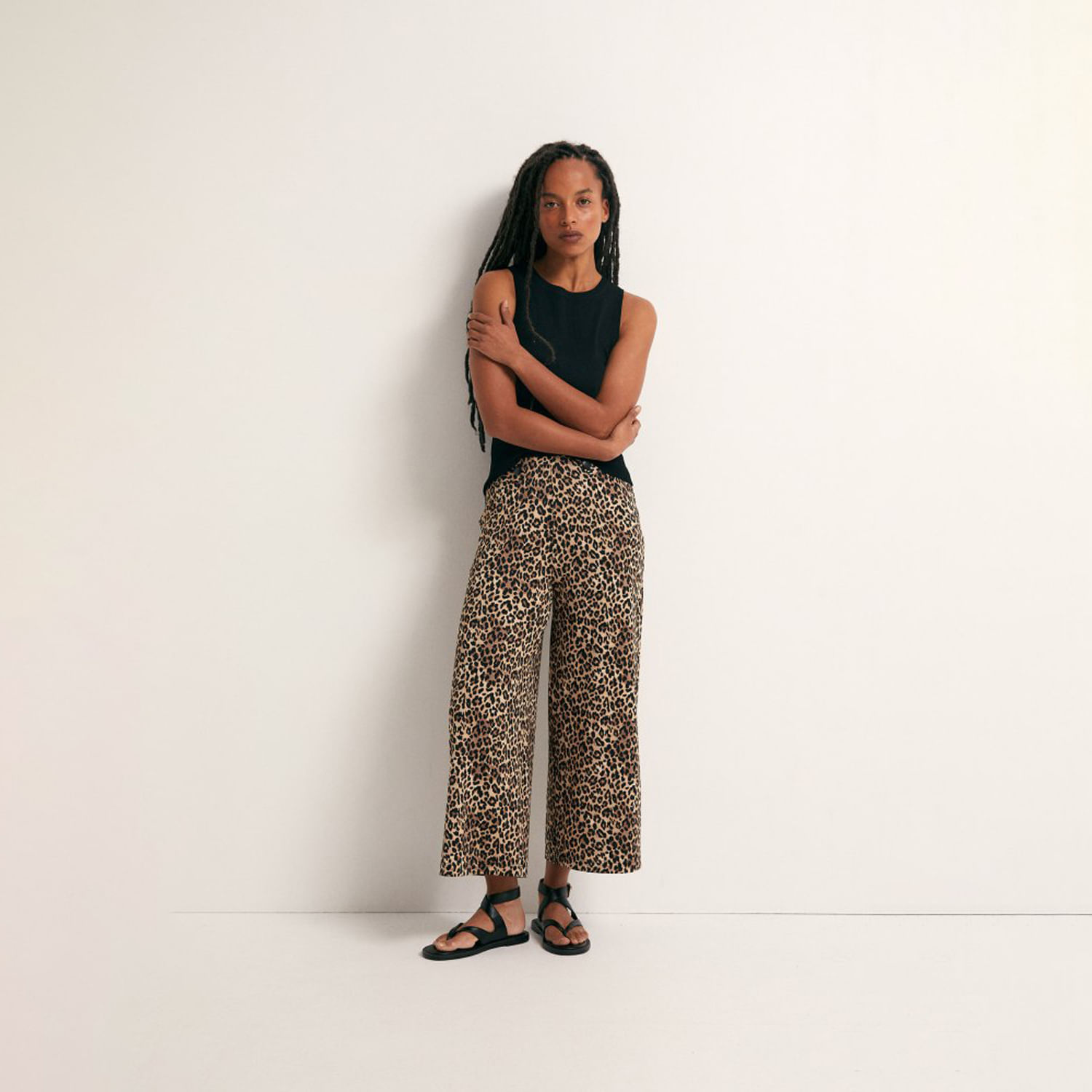 Polo Mujer Sfera Fluido Estampado Boto Marron S