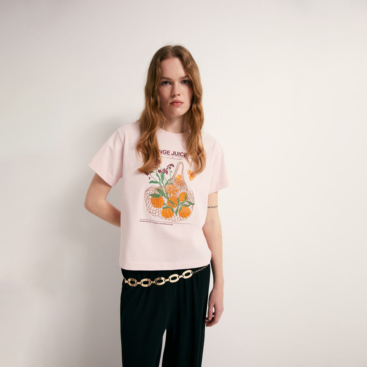 Polo Mujer Sfera Étnica Mx Col Rosa Claro S