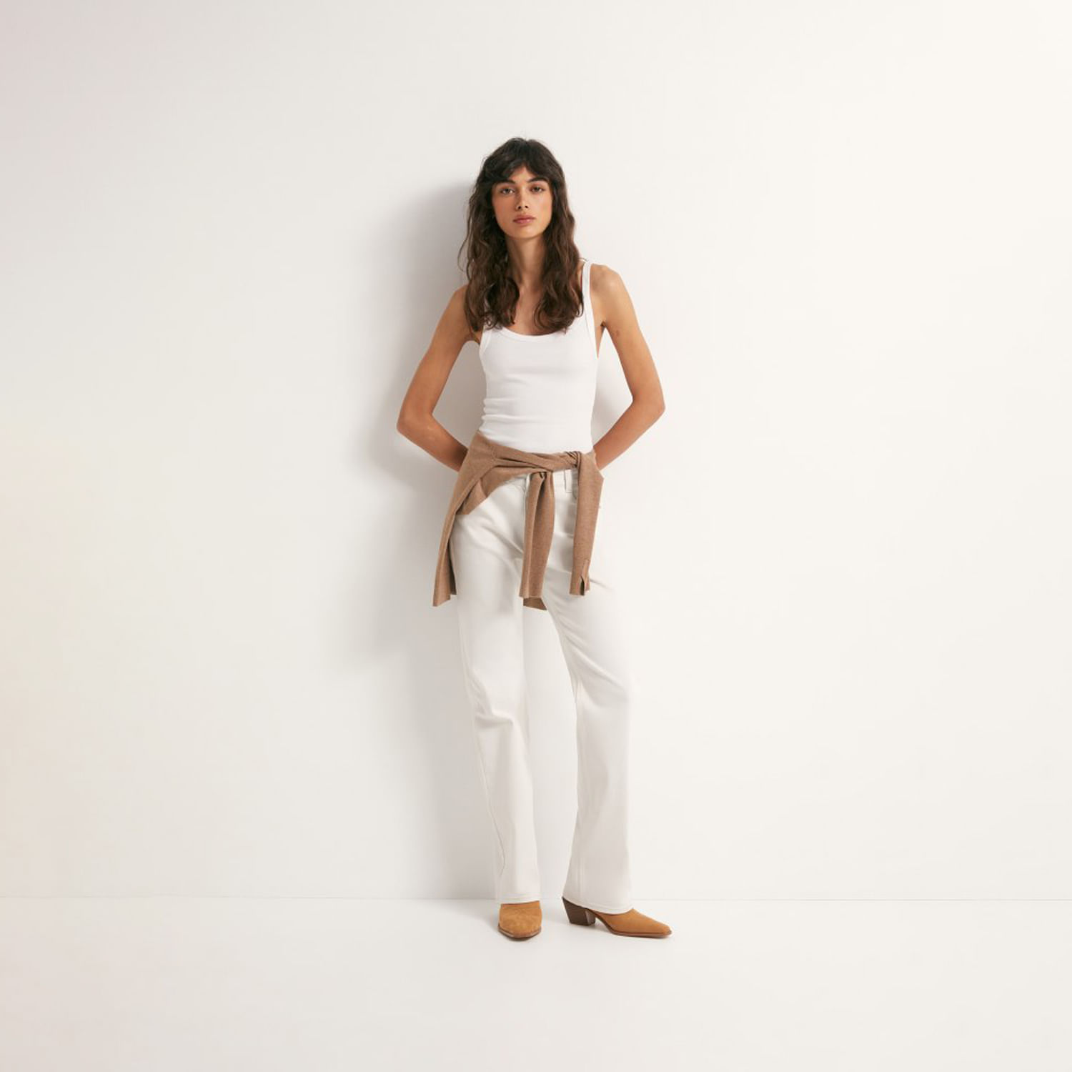 Jean Mujer Sfera T.Alto Recto Crudo 40