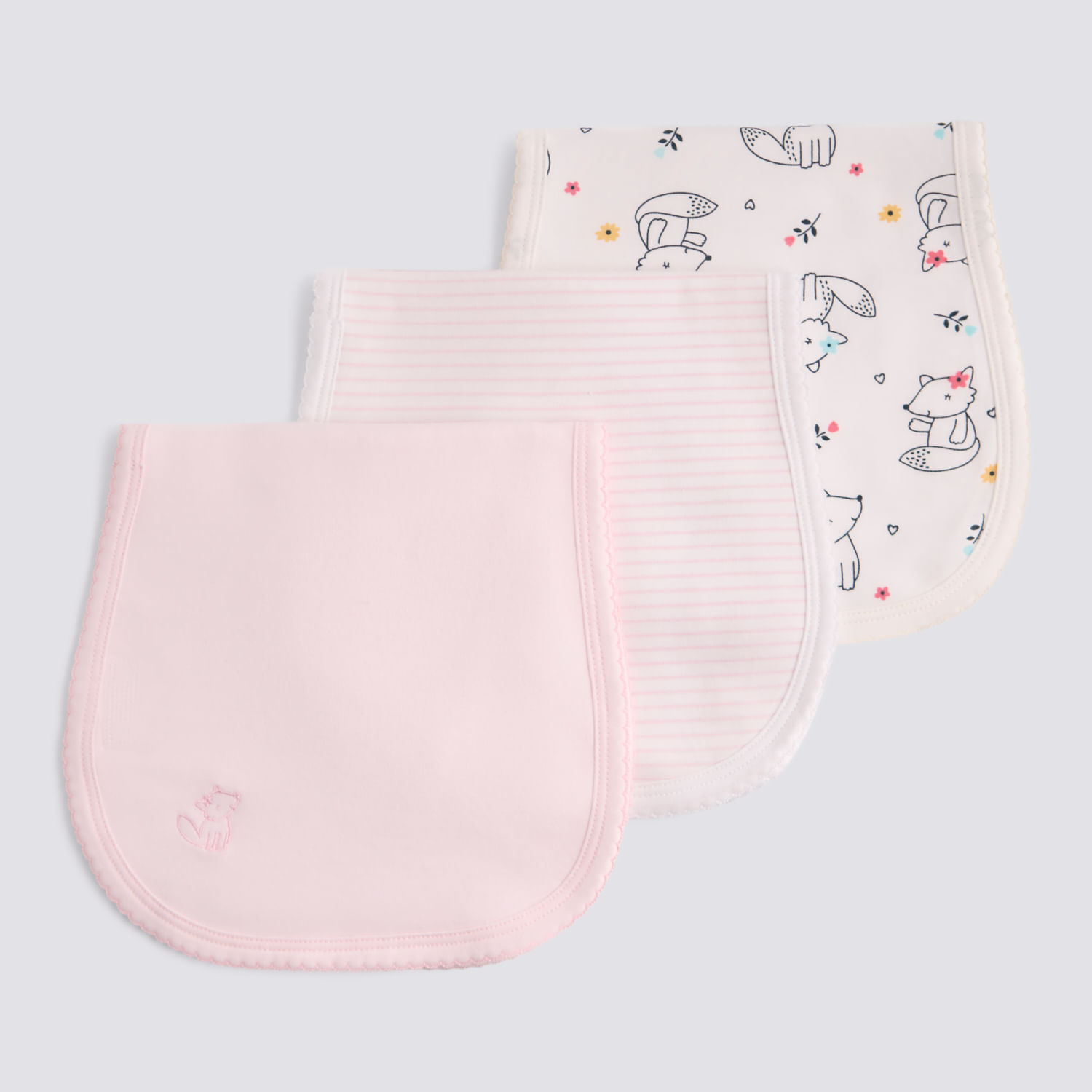 Babita Recién Nacido Pack X3 Baby Circus Rosado Talla única