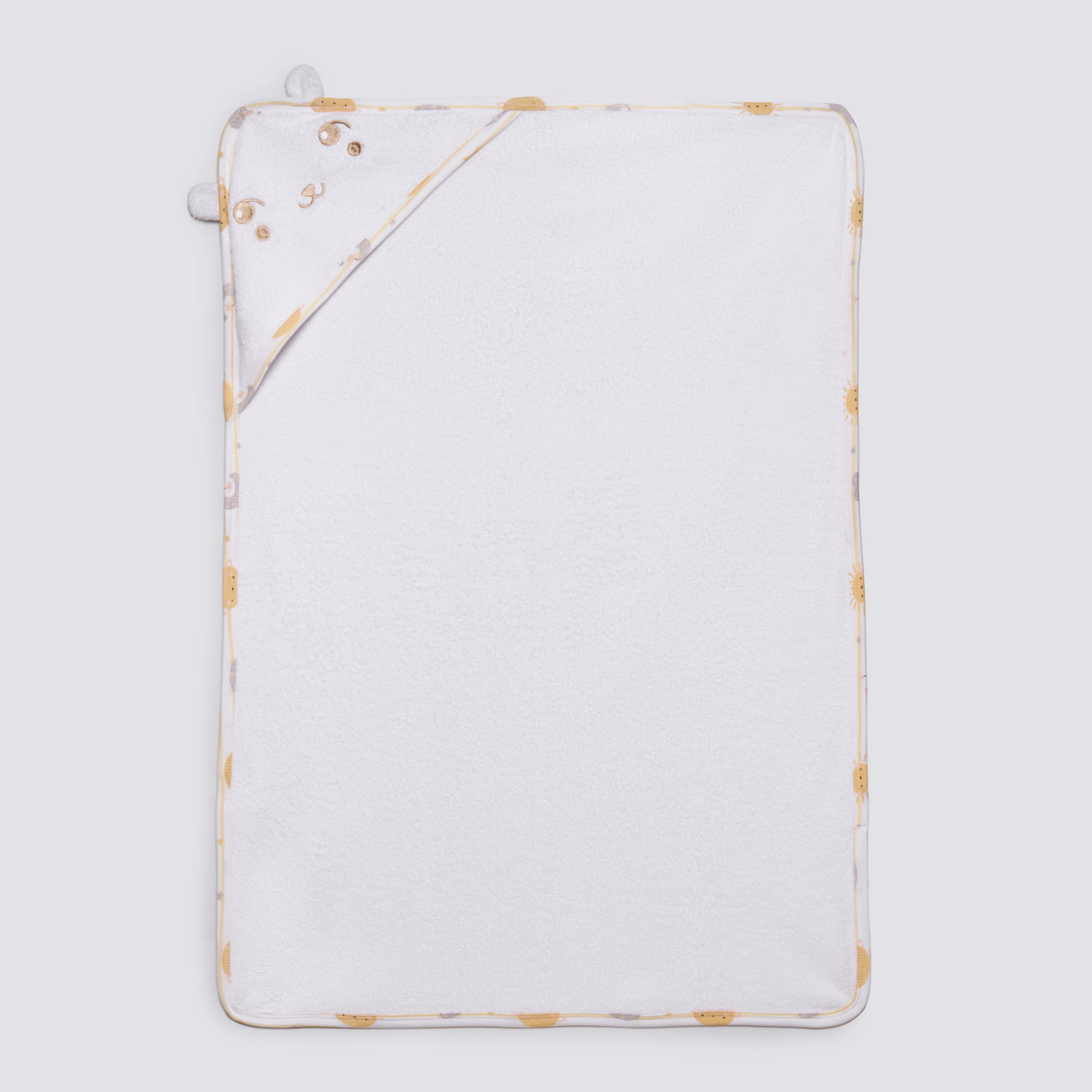 Toalla Recién Nacido Baby Circus Blanco Talla única