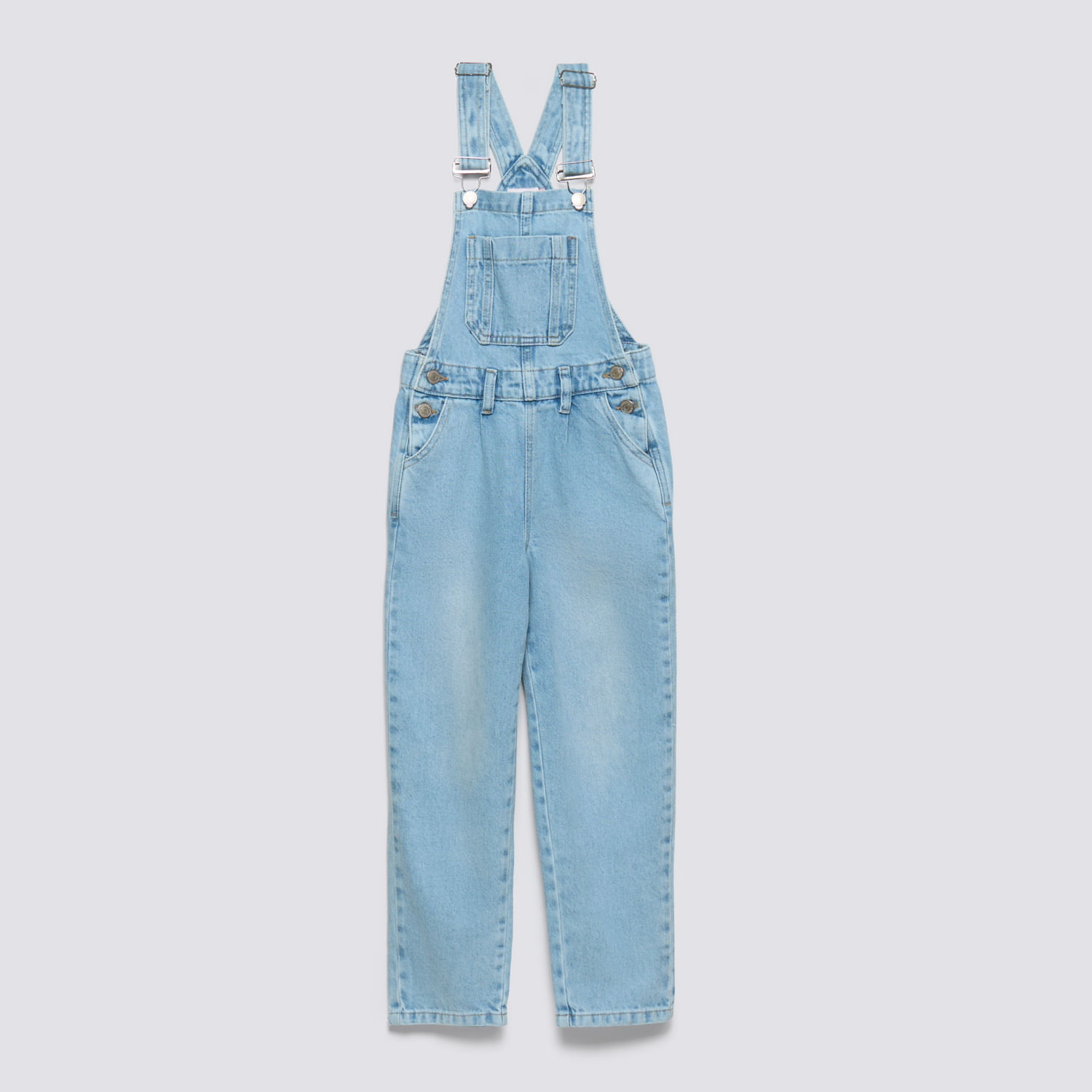 Enterizo Niña Denim Circus Celeste Talla 4