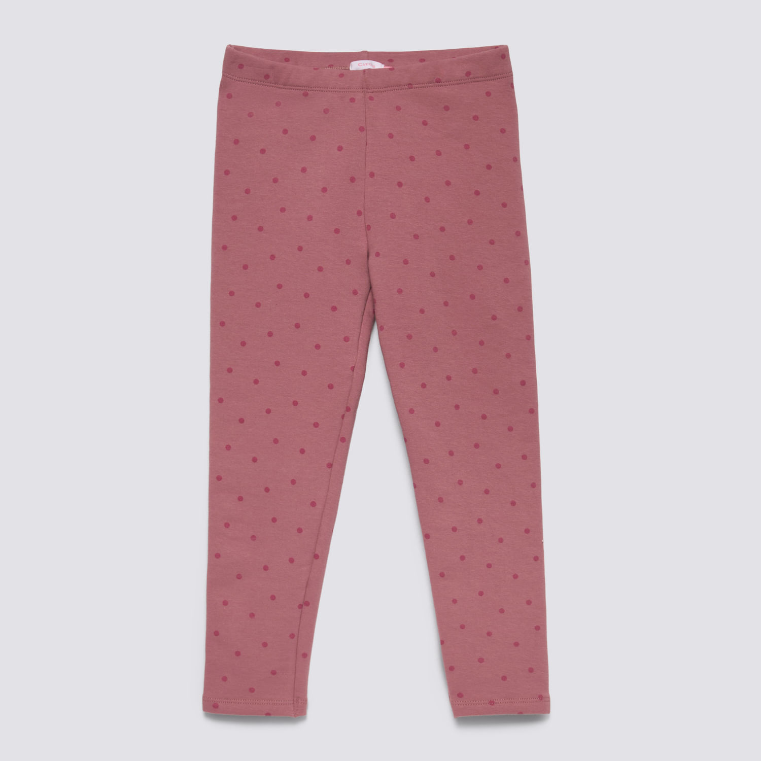 Legging Niña Franela Circus Palo Rosa Talla 8