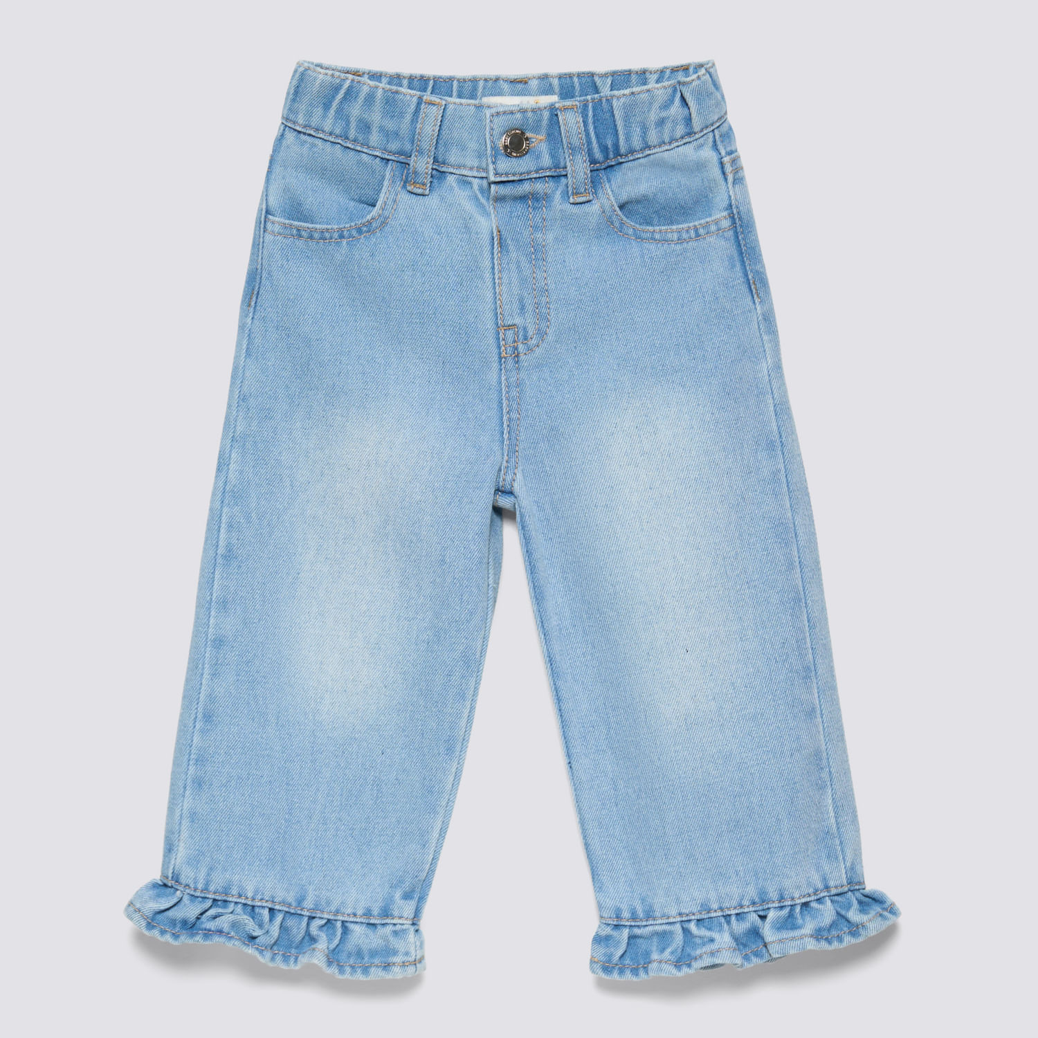 Jean Bebé Niña Flare Baby Circus Celeste Talla 9M
