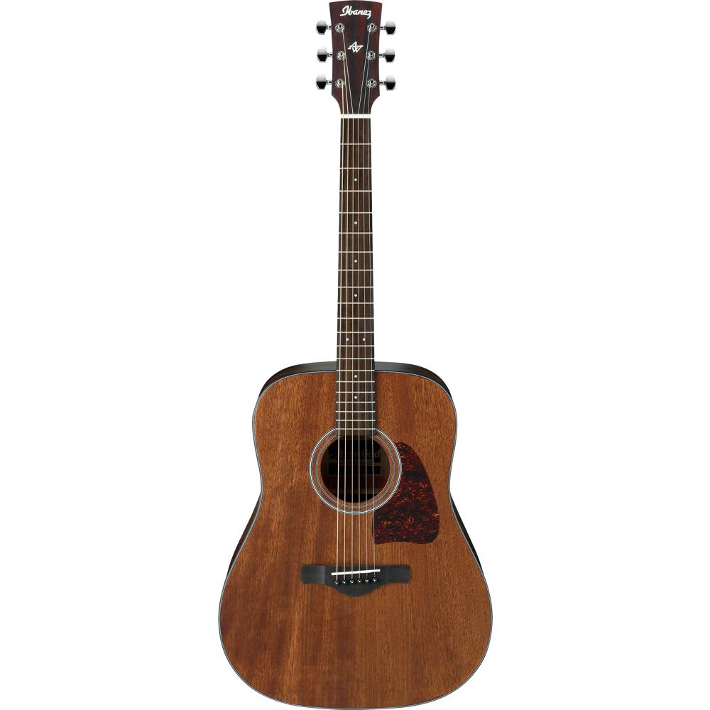 Ibanez Guitarra Acústica AW54 Artwood Series Dreadnought con Tapa de Caoba Sólida y Acab