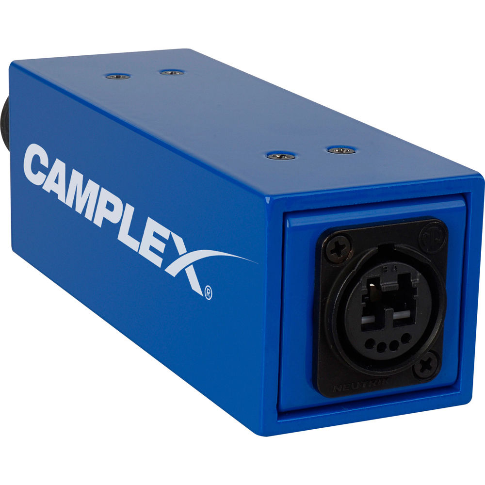 Camplex Adaptador de Fibra Óptica SMPTE 311M a Neutrik opticalCON DUO - Conector Masculin