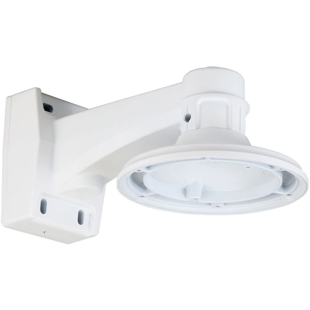 Speco Technologies INTWMW Soporte de Pared para Cámaras Dome y Turret, Color Blanco, Ajus