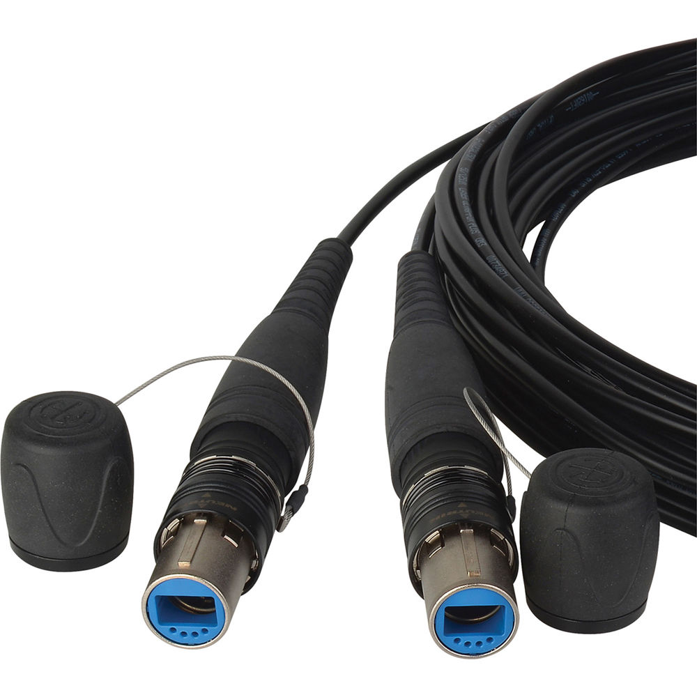 Camplex Cable Táctico de Fibra Óptica SMPTE opticalCON DUO 6' Monomodo con Conectores LC