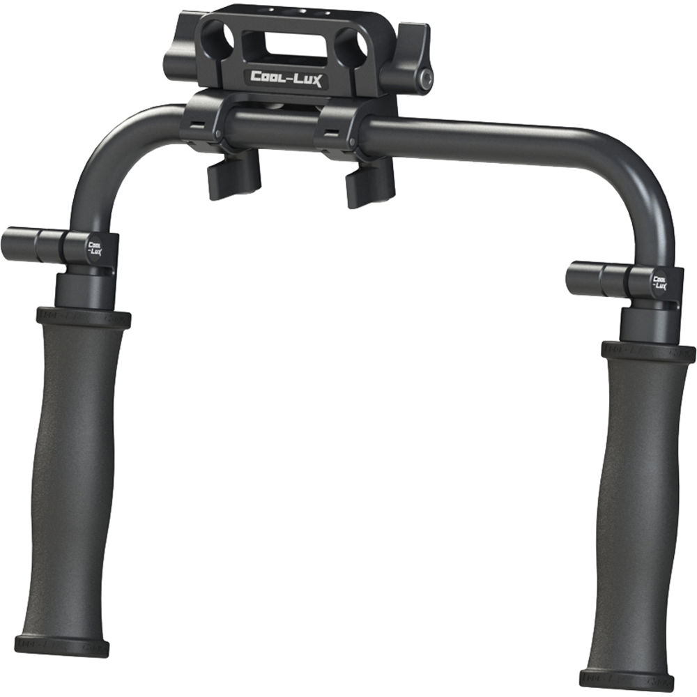 Cool-Lux Dual Grips para Cámara Rig 4.5" Telescópicos de Silicona