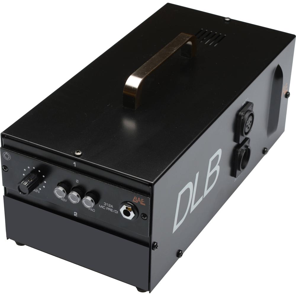 BAE Audio DLB - Desktop Lunchbox 312A con 2 Slots para Módulos 500 Series
