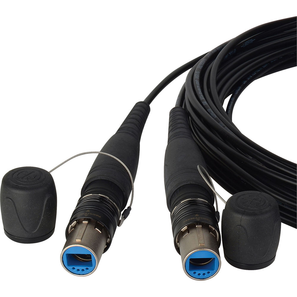 Camplex Cable Táctico de Fibra Óptica Singlemode X-TREME opticalCON DUO a DUO 250 ft, Re