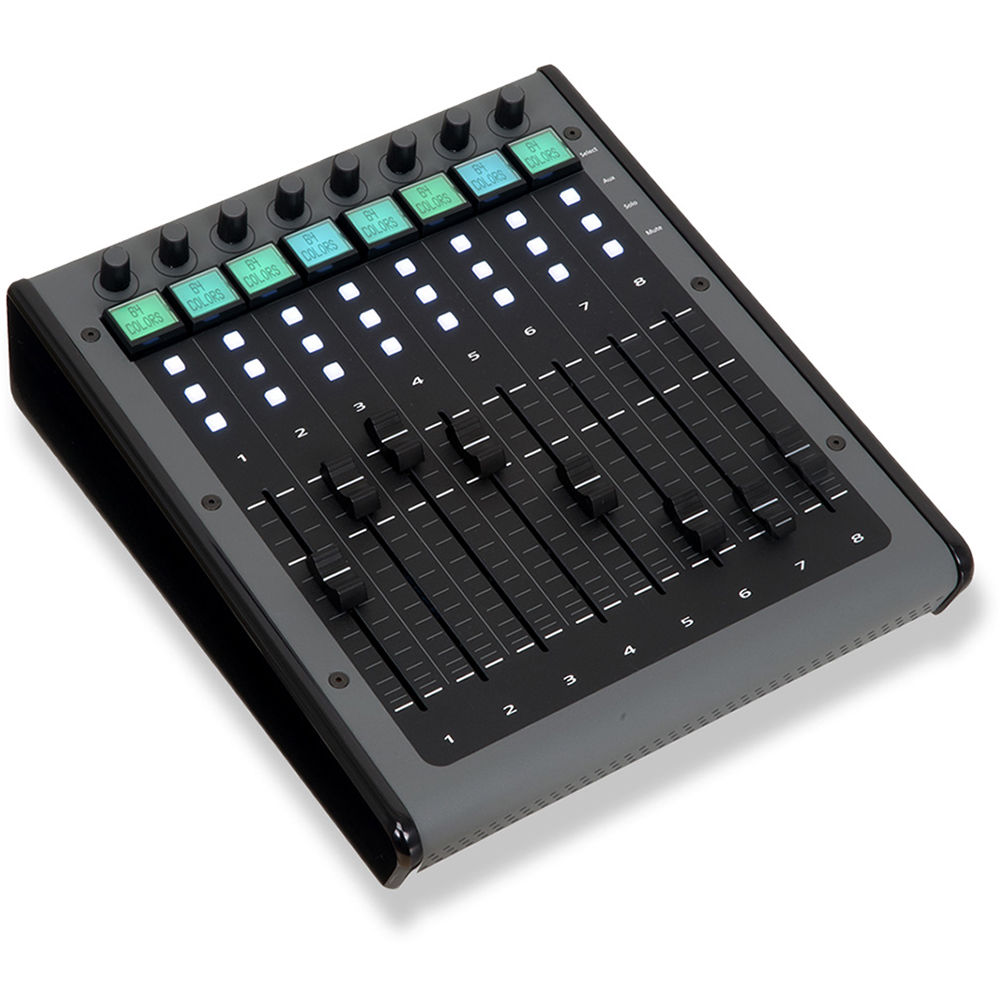 JLCooper Eclipse MXL2 Midnight - Controlador MIDI con 8 Faders, Conectividad USB y Etherne
