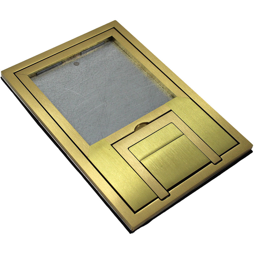 FSR Cubierta de Caja de Piso FL-200 U-Access con Puerta Levantable y Flange Cuadrado de La