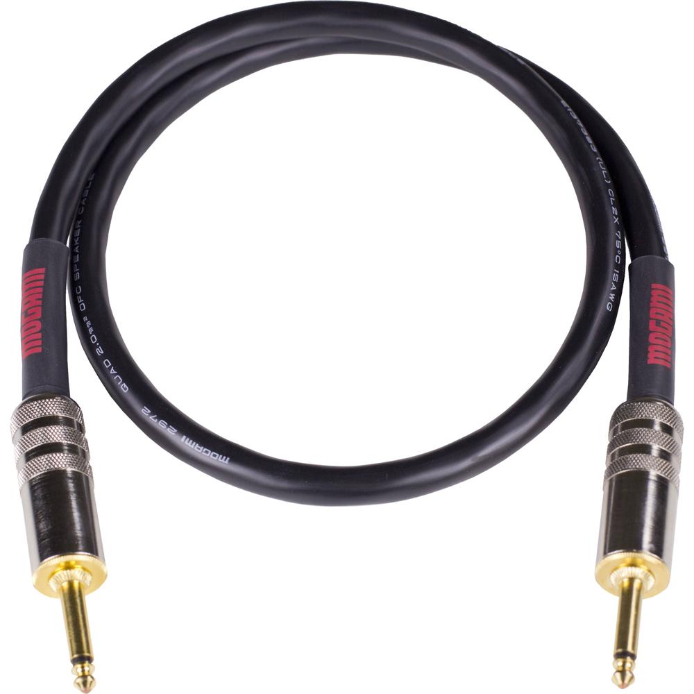 Mogami Cable de Altavoz Overdrive 6' 12 AWG con Conectores TS de 1/4""