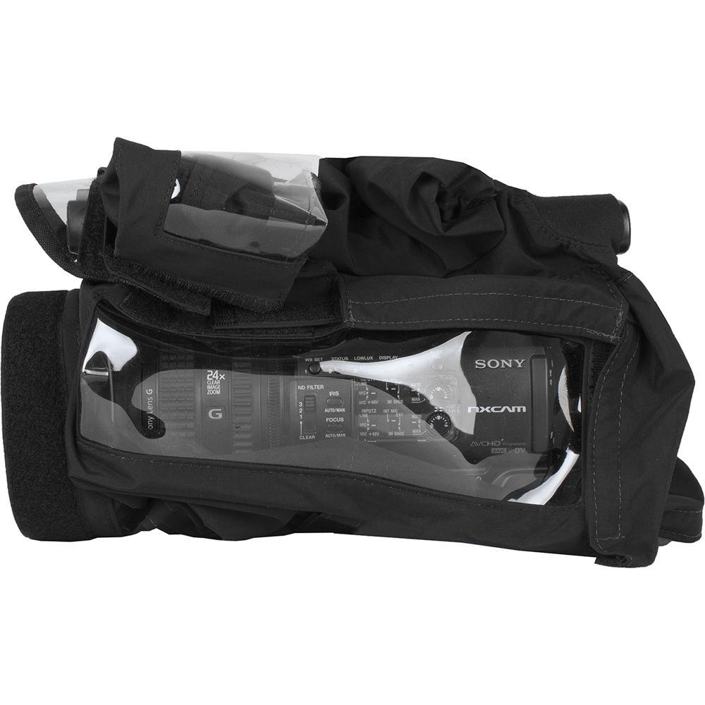 PortaBrace Rain Slicker para Cámara Sony PXW-Z150 - Cubierta impermeable, nylon tricot, v