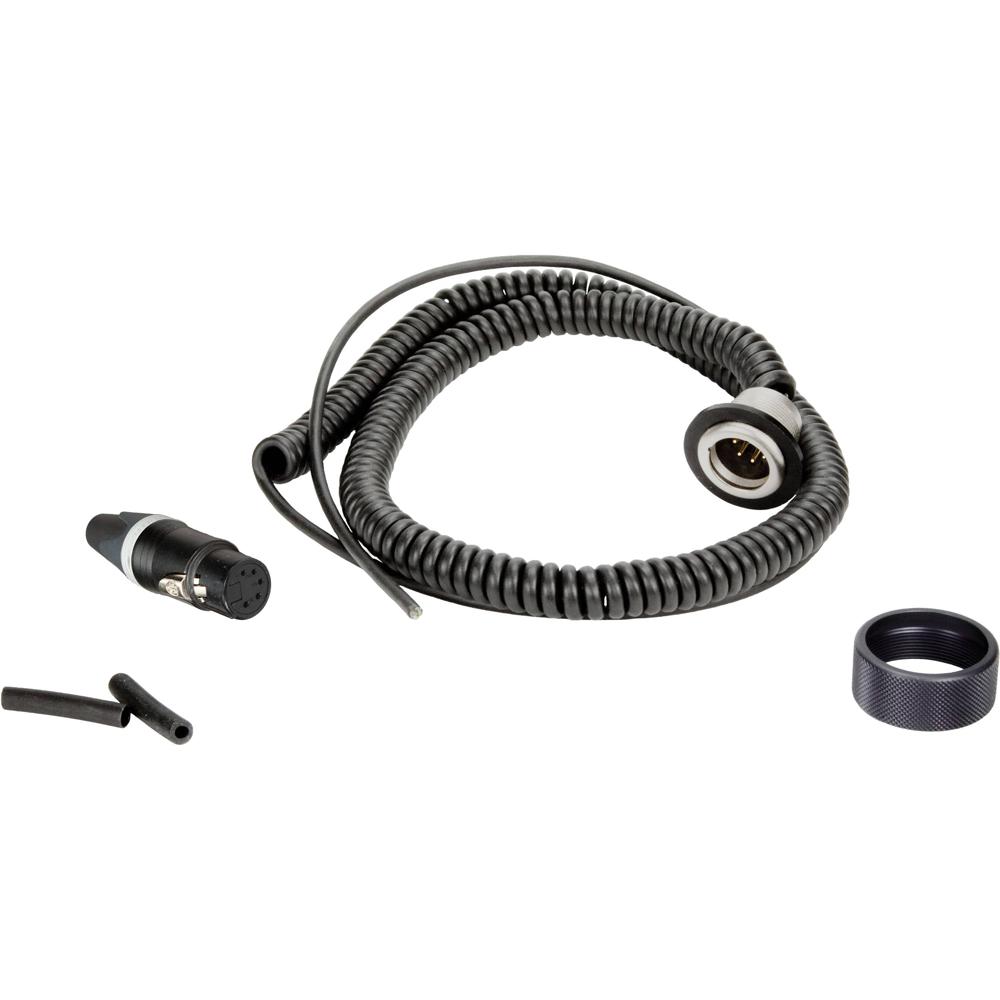 Ambient Recording QXCCSI-100 Cable Kit Coiled 5-Pin XLR para QX 5100 Boom Pole