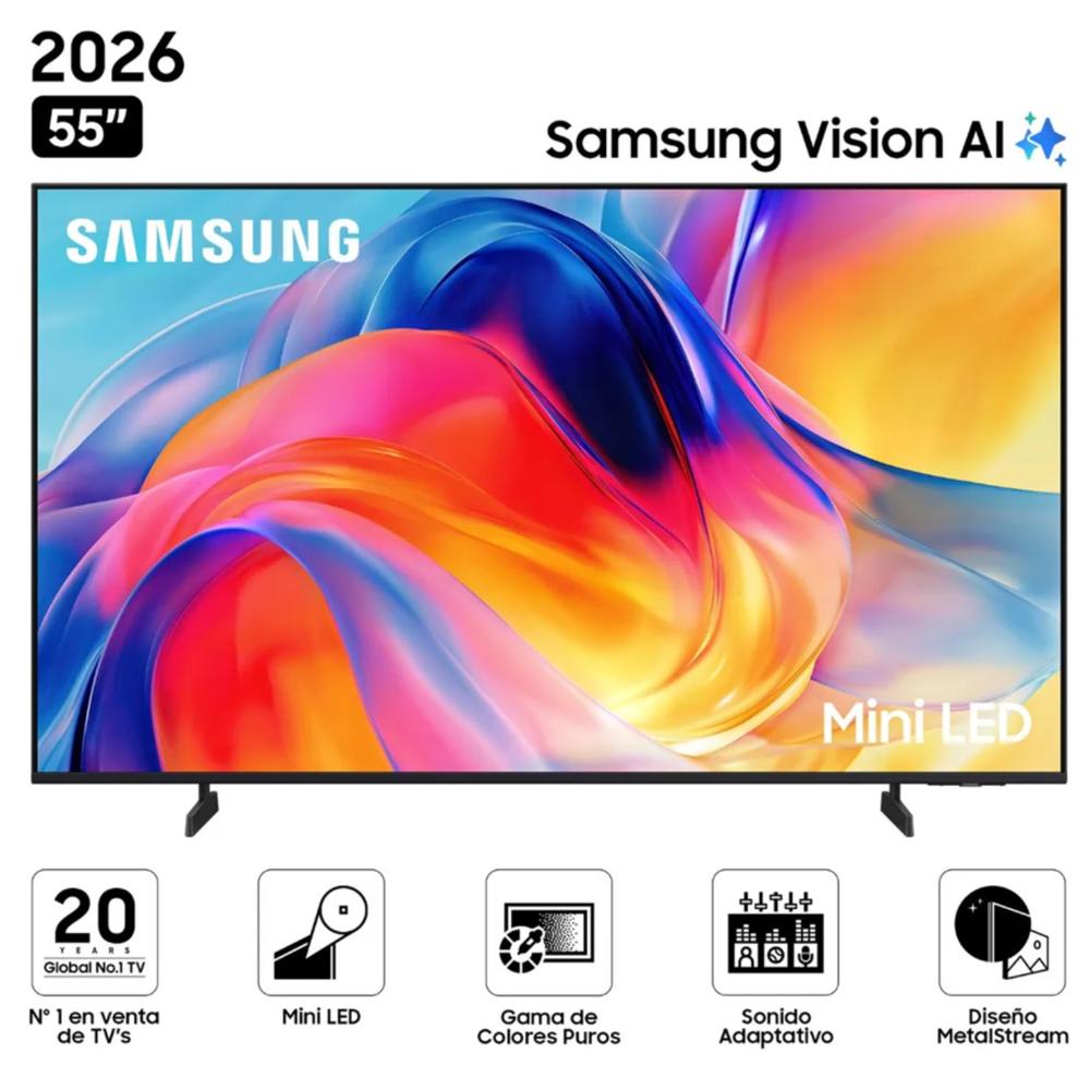 Smart TV Samsung UN55M70HAGXPE 55 Pulgadas Mini LED 4K Ultra HD 2026
