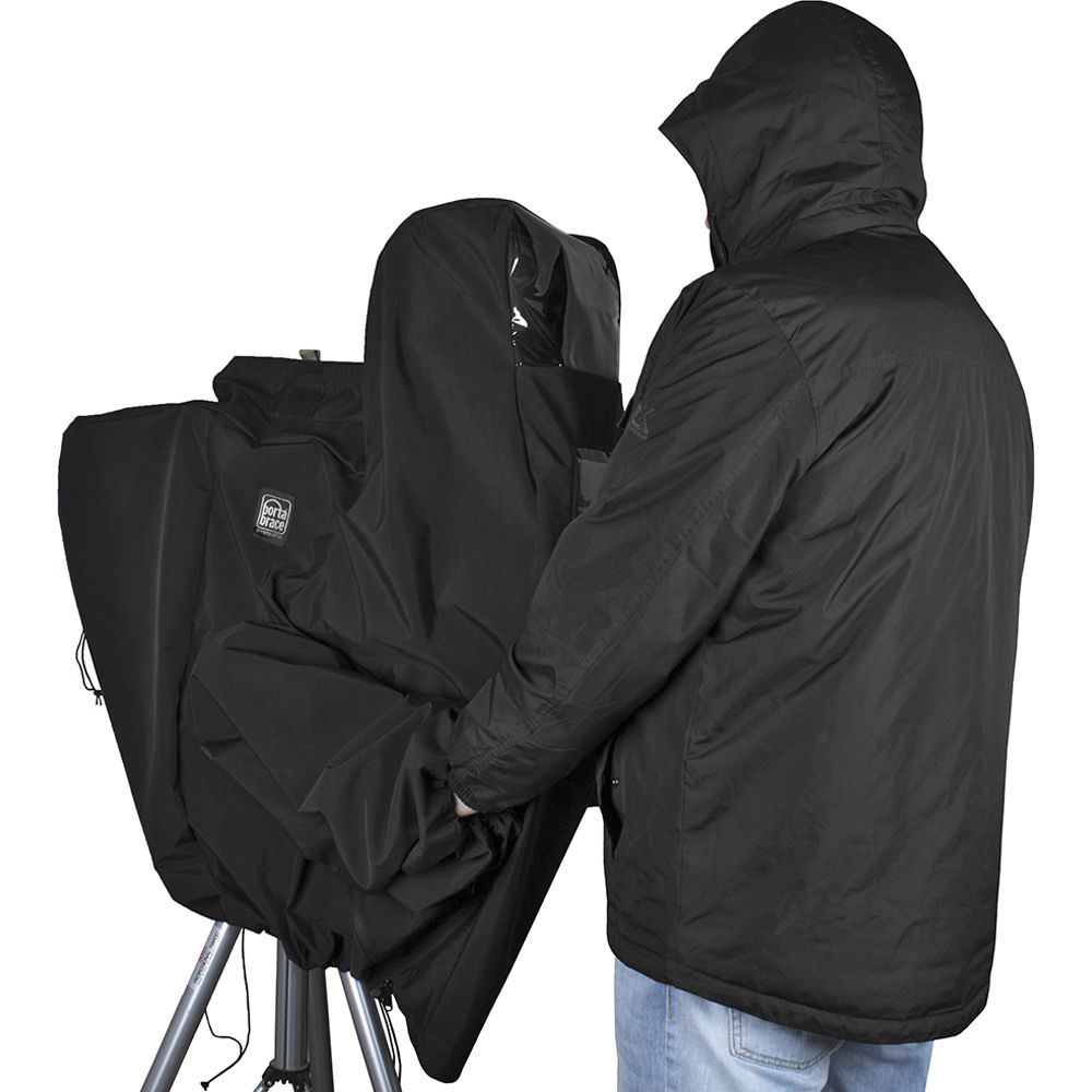 PortaBrace Camera Cloak ENG Lens - Cubierta Impermeable y Transpirable para Cámara Tripod