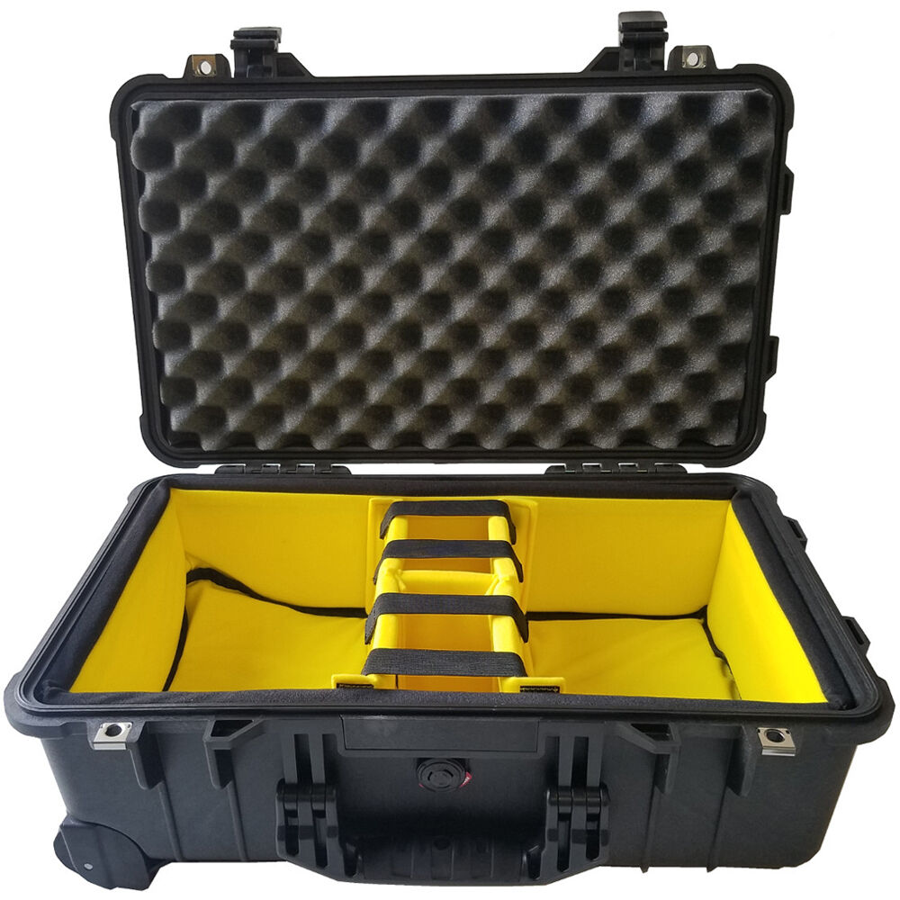 Nila Estuche Doble Zaila con Inserto - Estuche Rodante, Impermeable, Slots para Accesorios