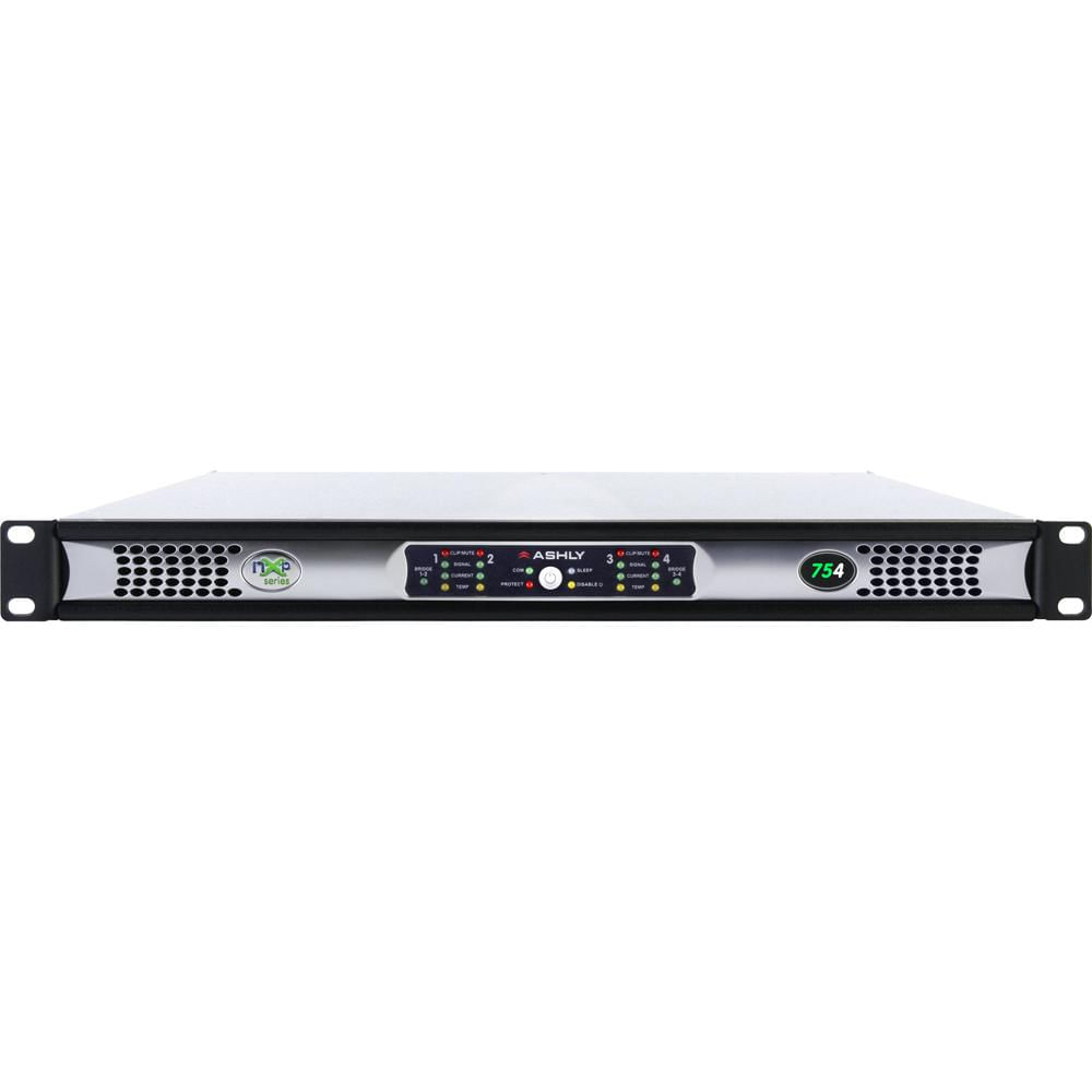 Ashly NXP75 Amplificador de Potencia de Red 4 Canales 75W con DSP Protea