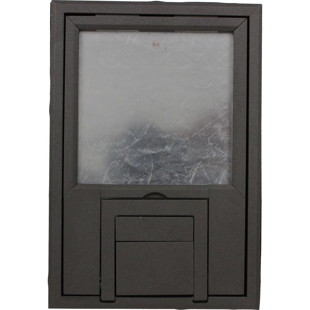 FSR Tapa de Caja de Piso FL-200 U-Access con Puerta Desmontable - Flange Beveled de 1/4"" C