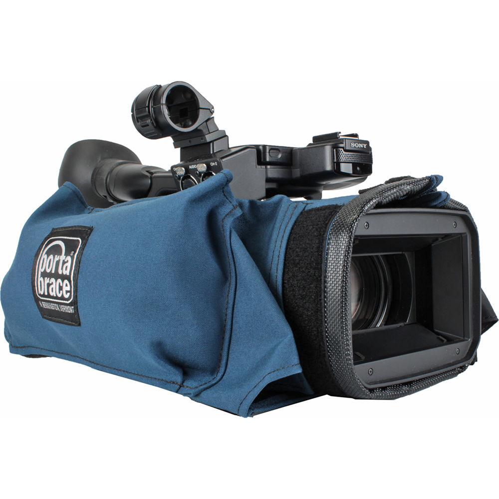 PortaBrace Funda Protectora para Sony PXW-Z150 - Azul, Resistente al Agua y con Protecció