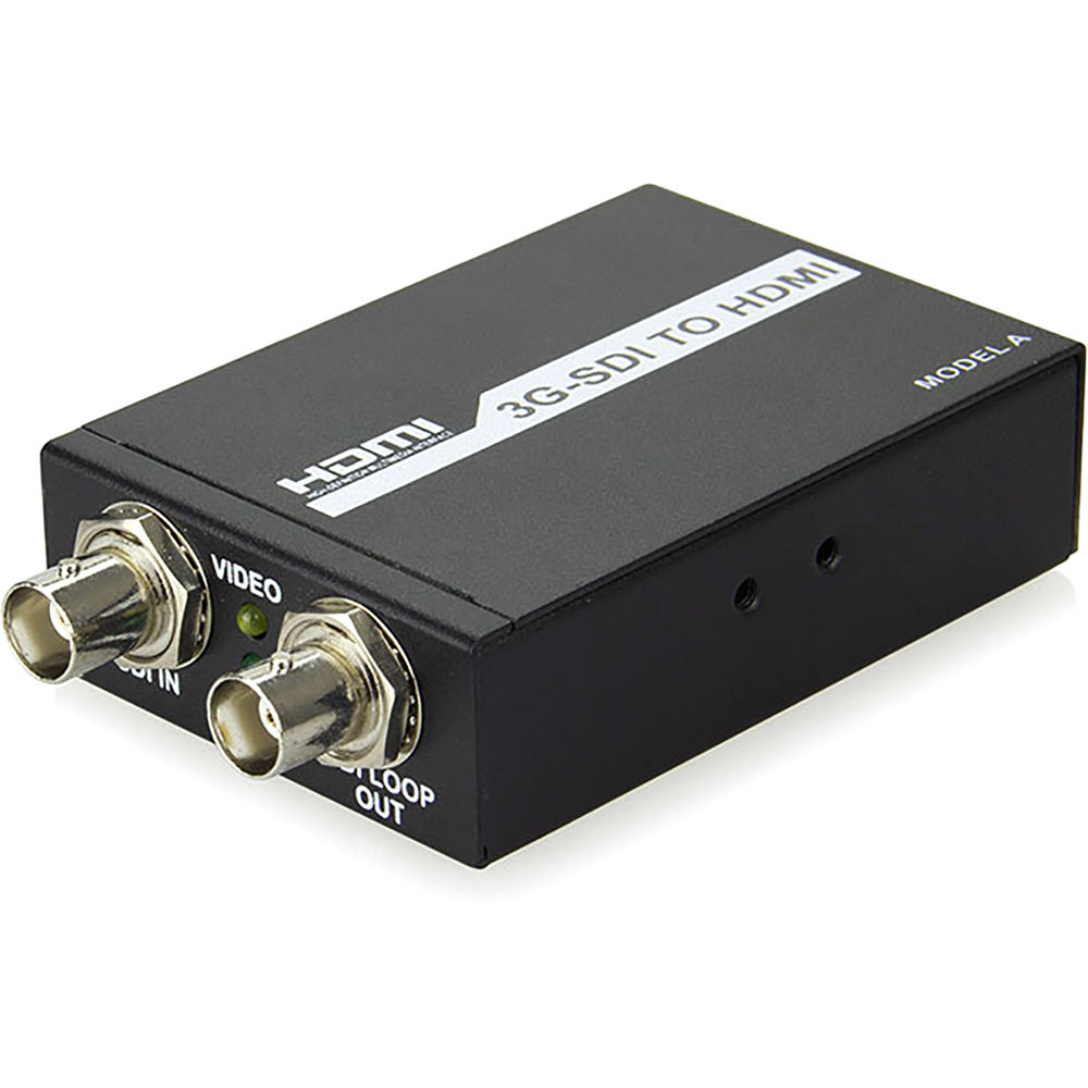 MagiCue Convertidor 3G-SDI a HDMI MAQ-MAX-SH101A con 8 Canales de Audio Embebido