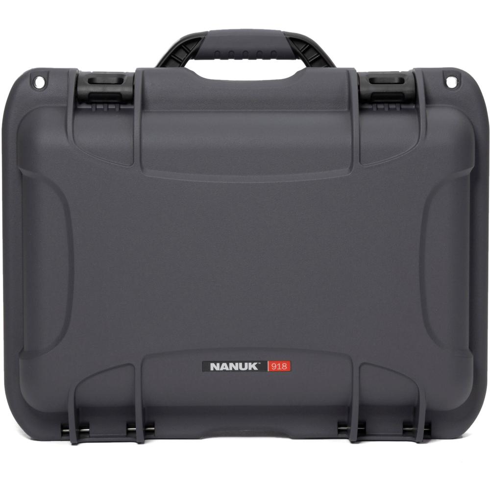 Nanuk 918 Hard Case Graphite 21L IP67 a Prueba de 