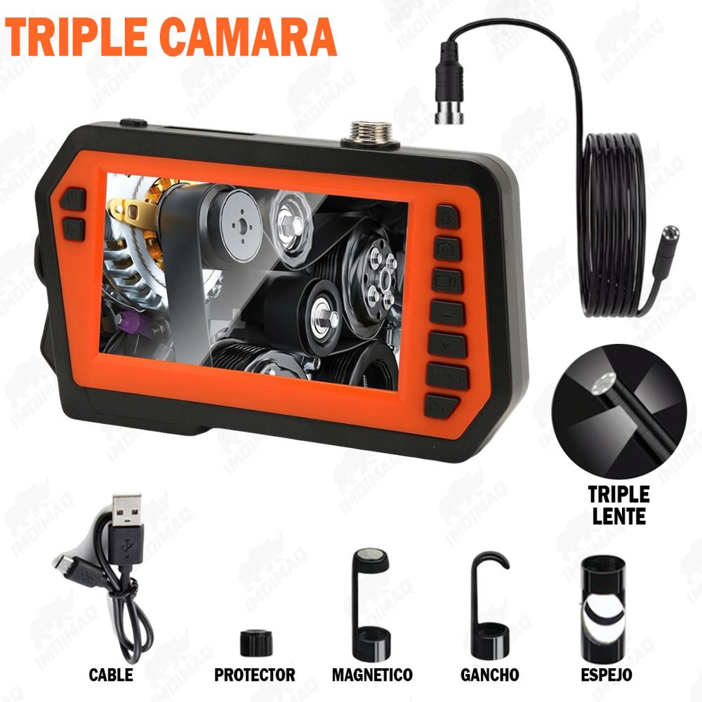 CAMARA DE PANTALLA 4.3 PULGADAS 10 METROS LENTE TRIPLE