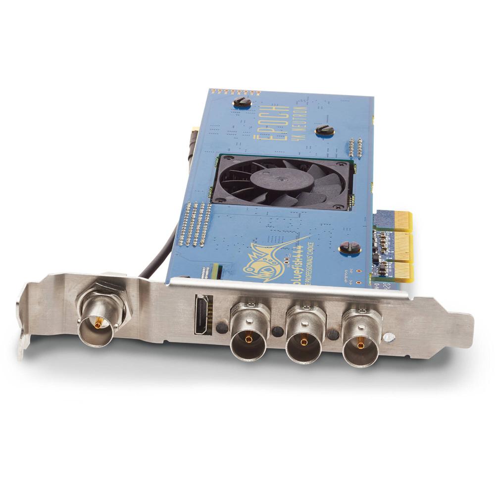 Bluefish444 Epoch 4K Neutron PCIe Card - 3x 3G-SDI, HDMI, 12-Bit Processing, Bypass Relays