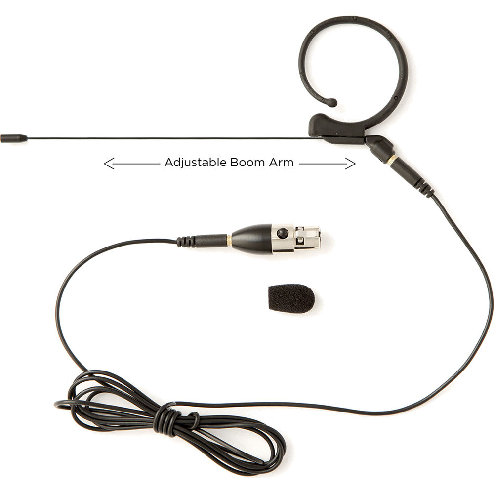 Audix Micrófono de Cabeza Condensador HT7 Omni-Direccional, Negro, Conector Mini-XLR de 3