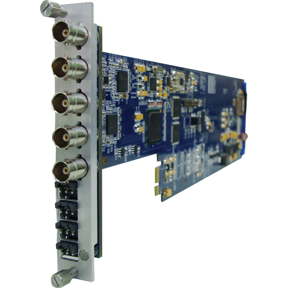 Gra-Vue XIO 9030HDEMB-4AUD-FS-1U Embebedor de Audio Analógico SDI de 4 Canales con Sincro