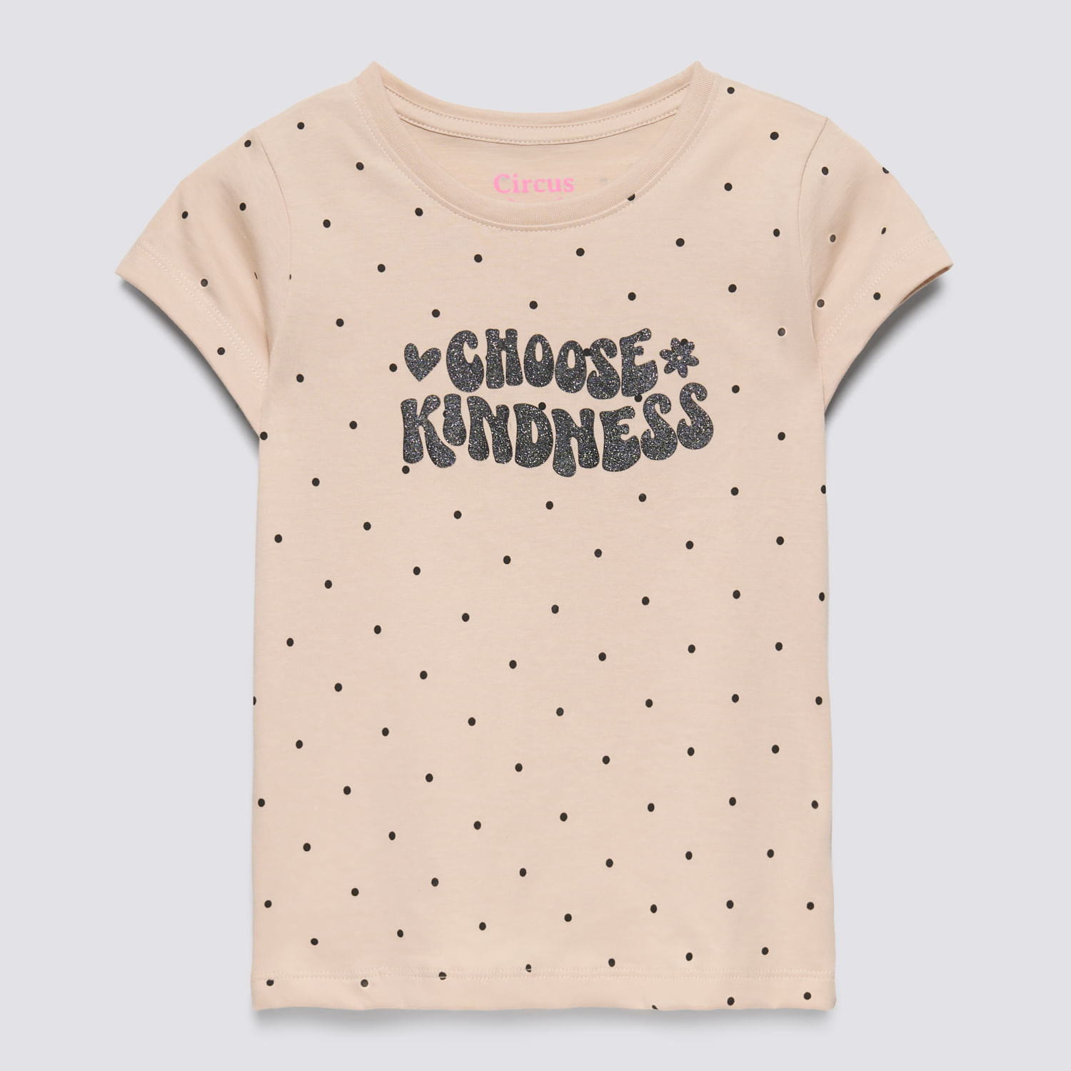 Polo Manga Corta Niña Aop Circus Beige Talla 10