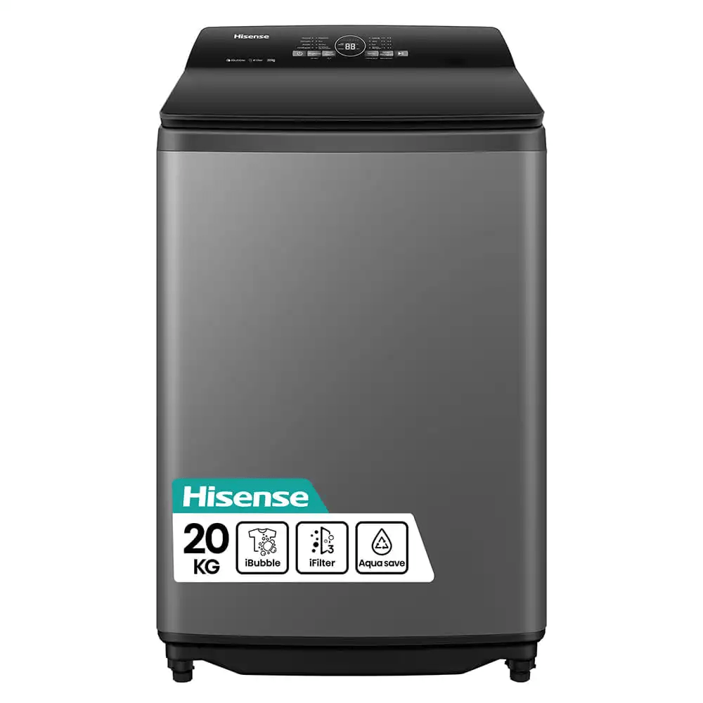Lavadora Automática Hisense WT3I2023UT 20Kg Grafito